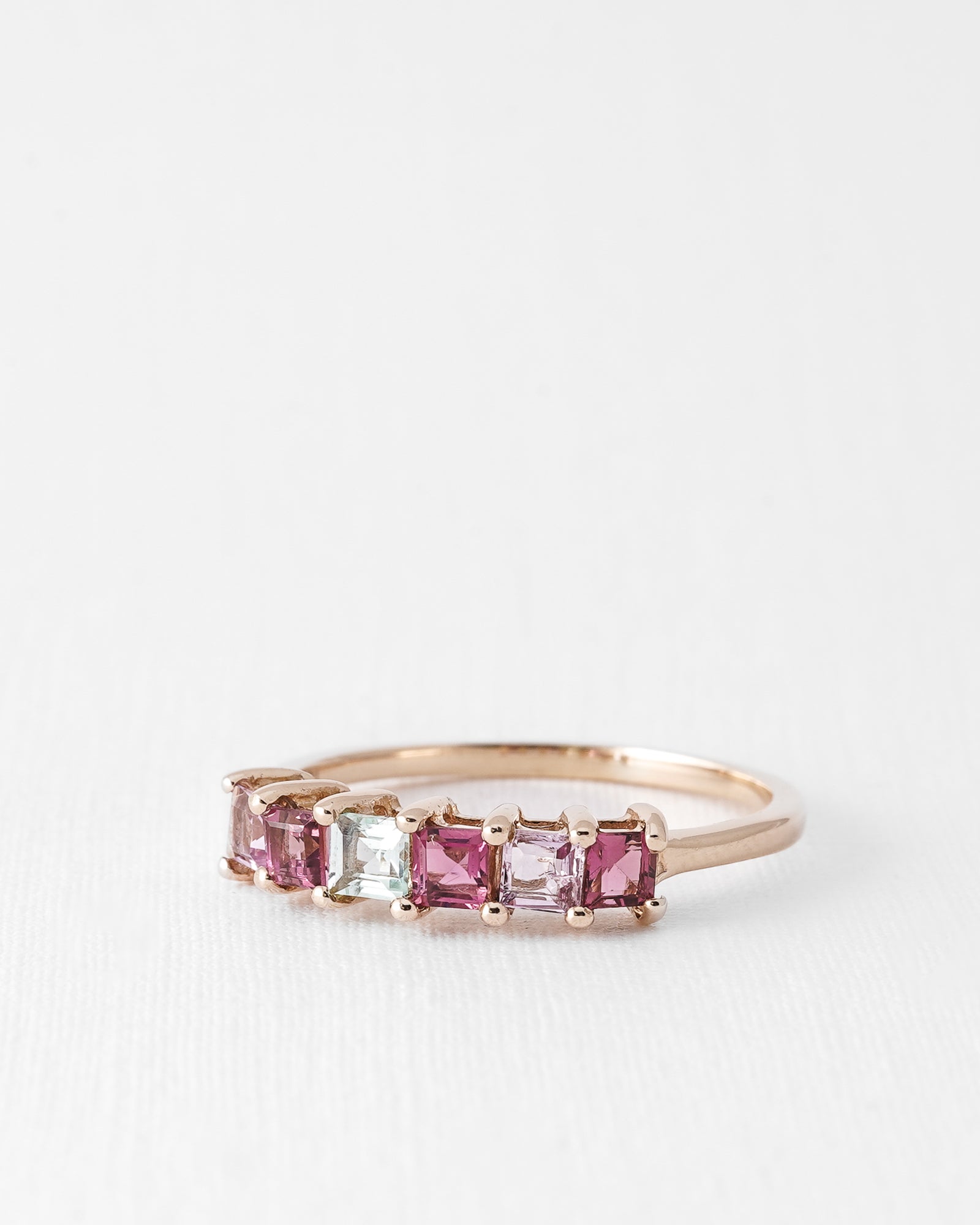 Jazzlyn | Vintage Ruby, Amethyst & Aquamarine Gemstone