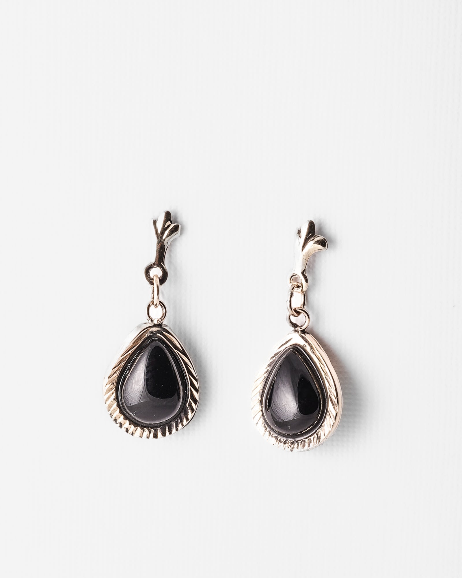 Julia | Vintage Onyx Earrings