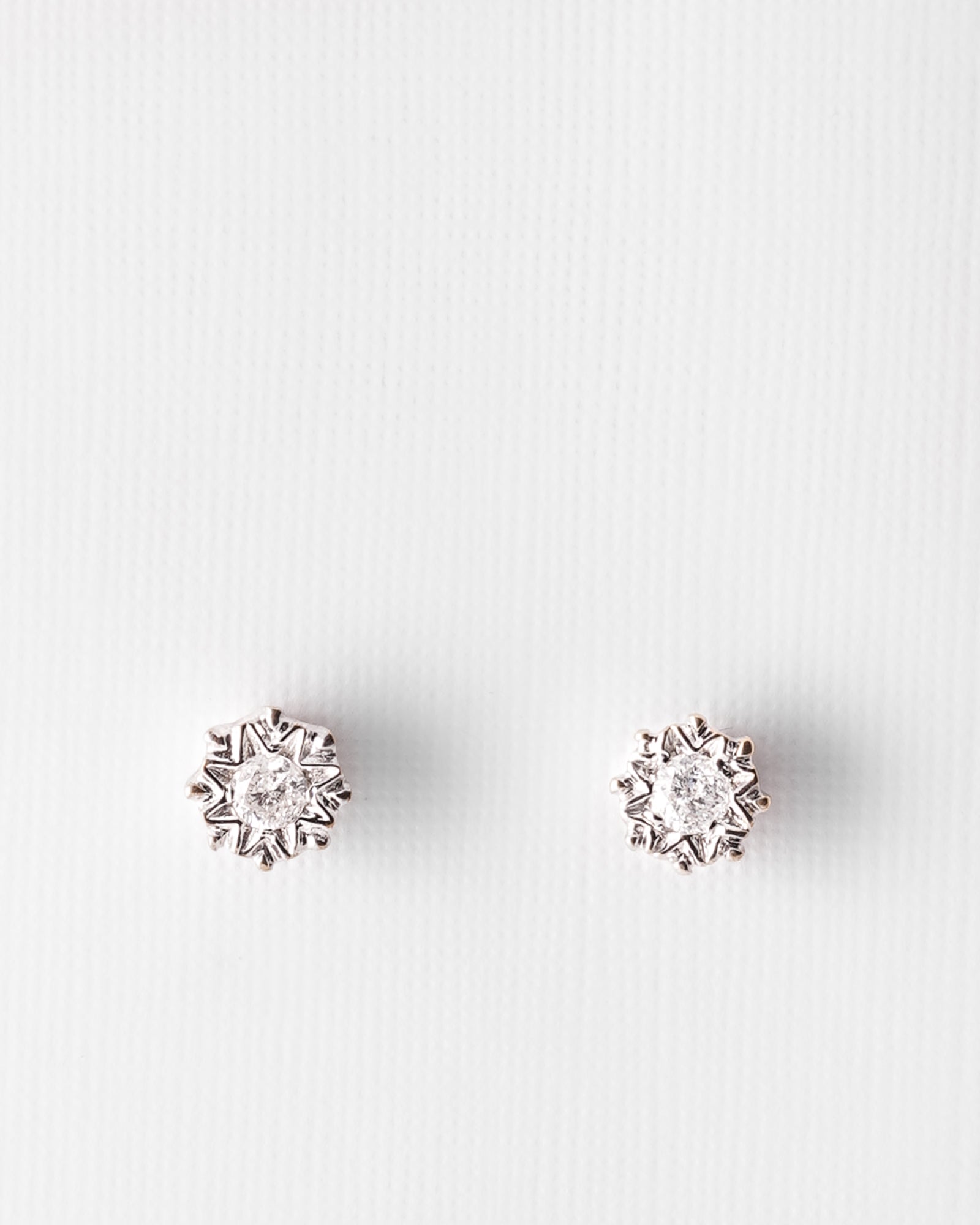 Shiny | Vintage Diamond Earrings