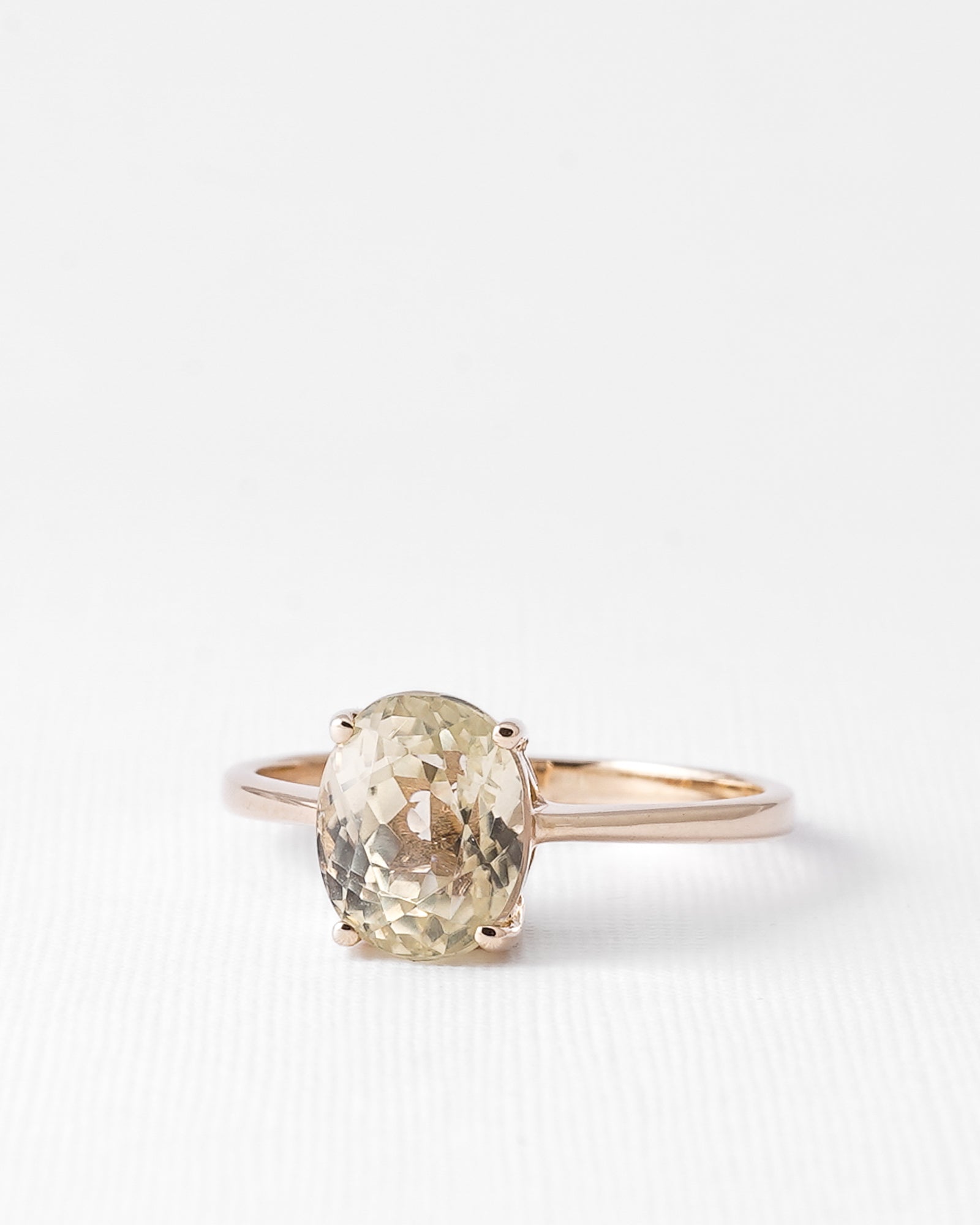 Elizabeth | Vintage Quartz Solitaire