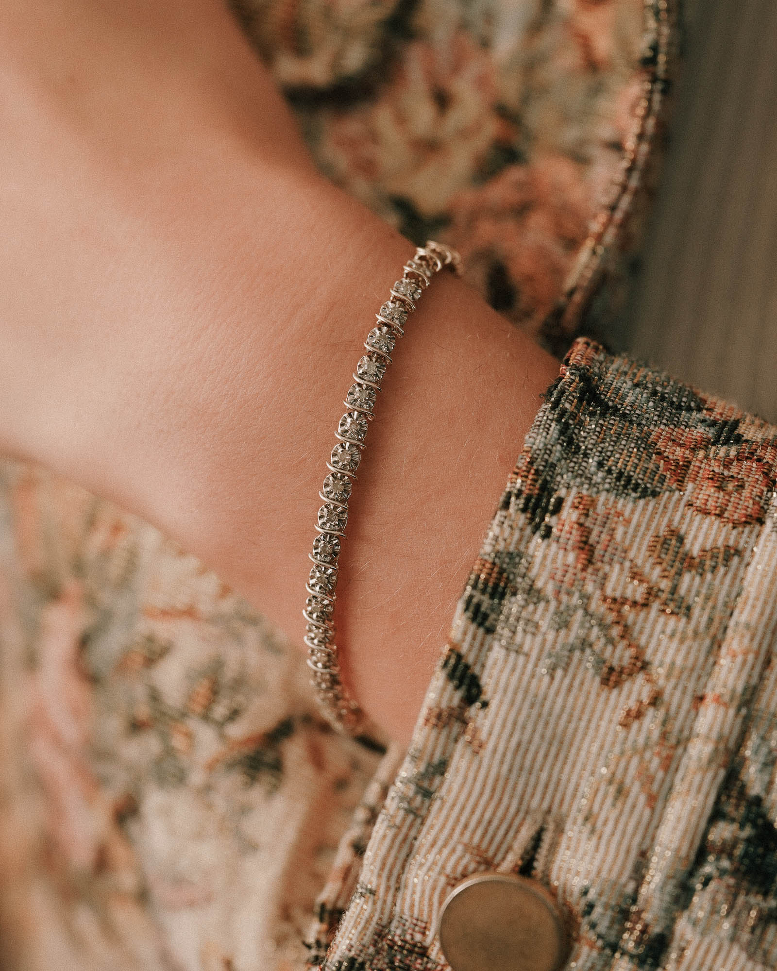 Lavinia | Vintage Diamond Bracelet