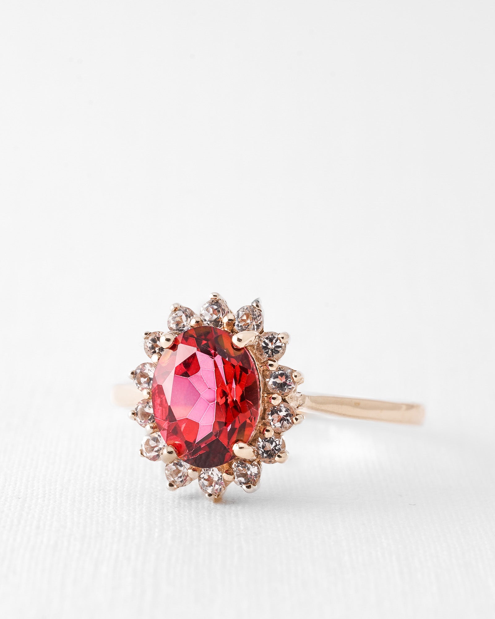 Ruby | Vintage Topaz Cluster