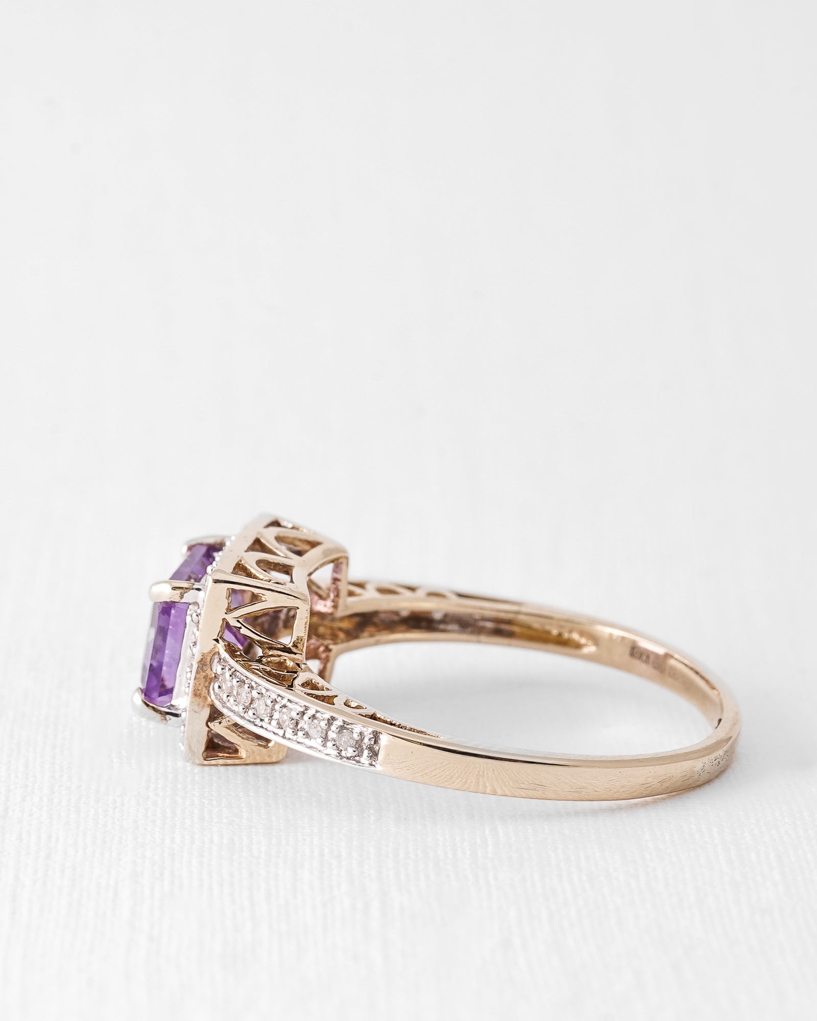 Channah | Vintage Amethyst & Diamond