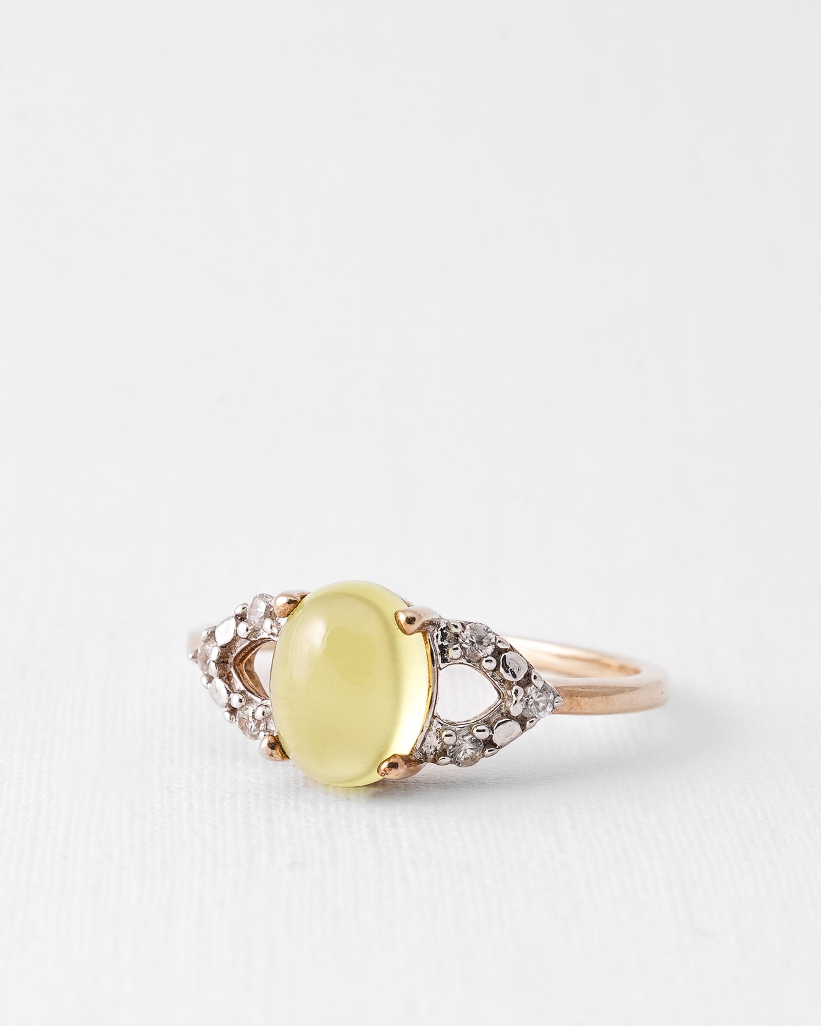 Kate | Vintage Quartz & Diamond