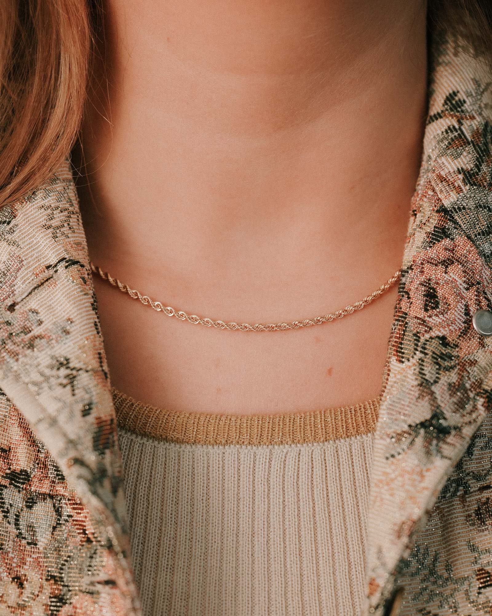 Valeria | Vintage Gold Necklace