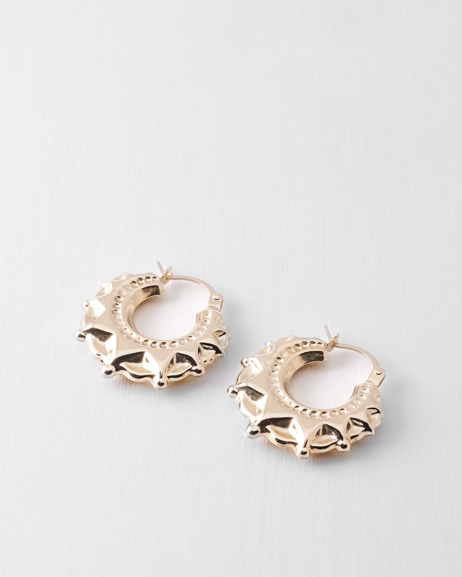 Estelle | Vintage Creole Earrings