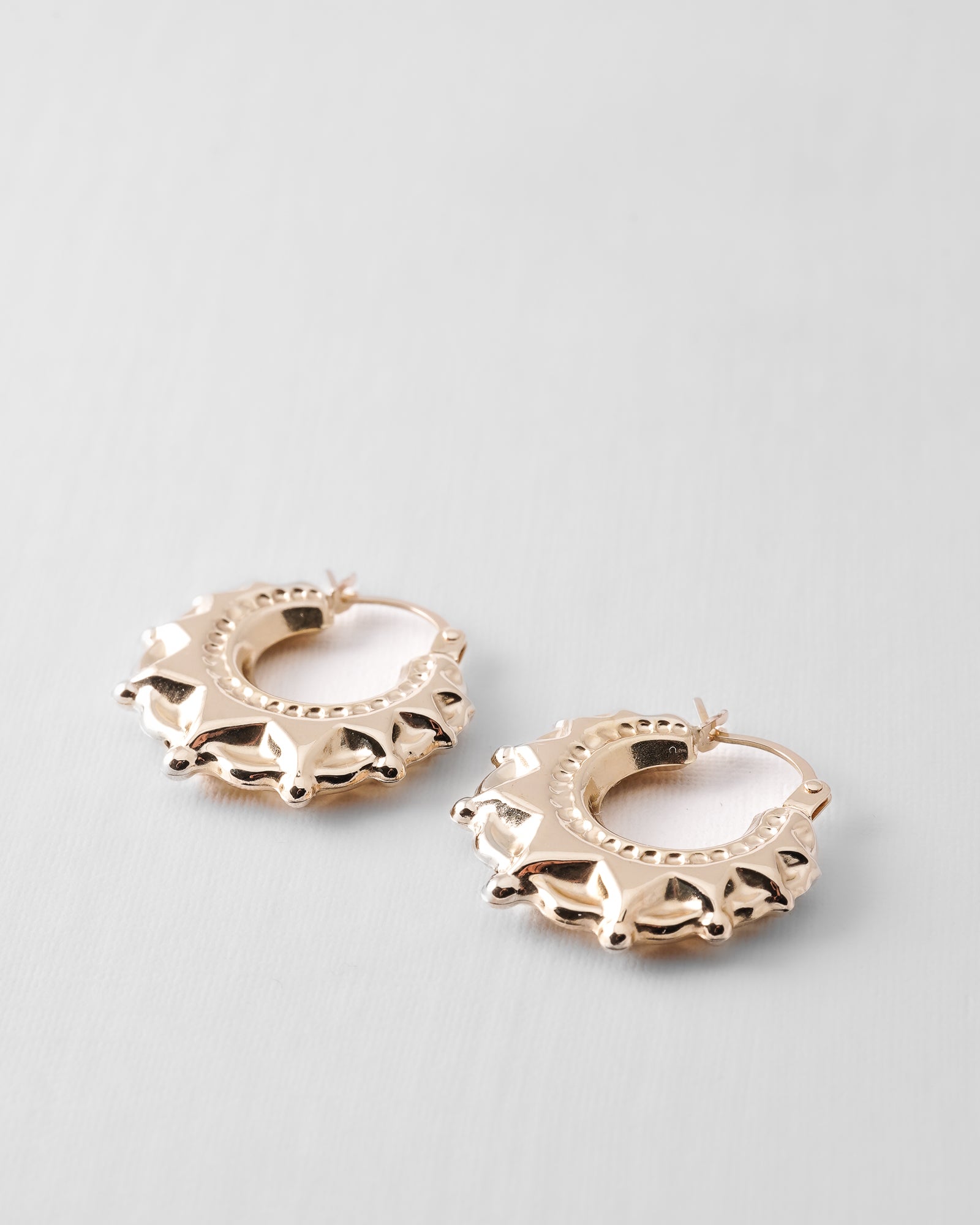 Estelle | Vintage Creole Earrings