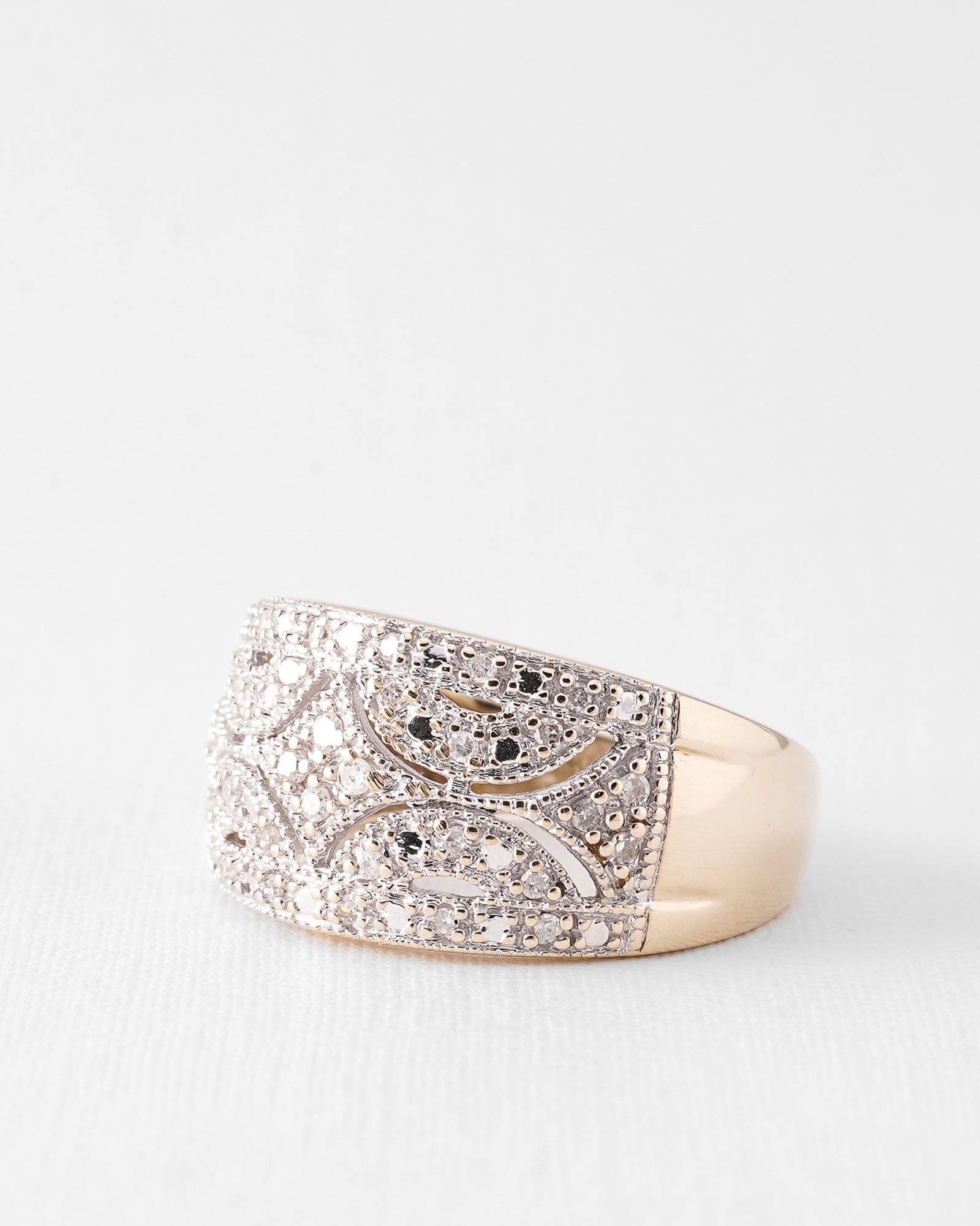 Evy | Vintage Diamond Cluster