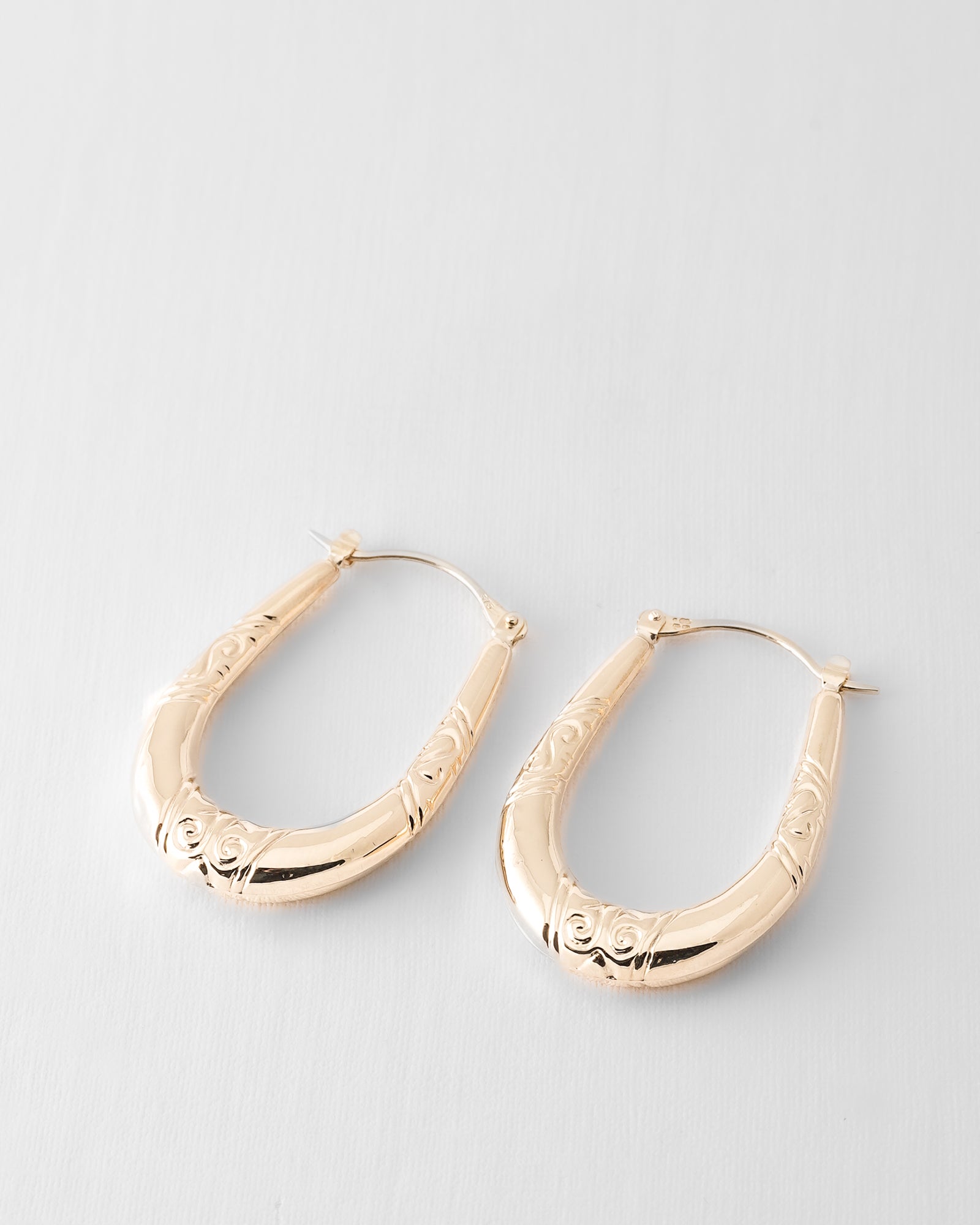 Cleo | Vintage Creole Earrings