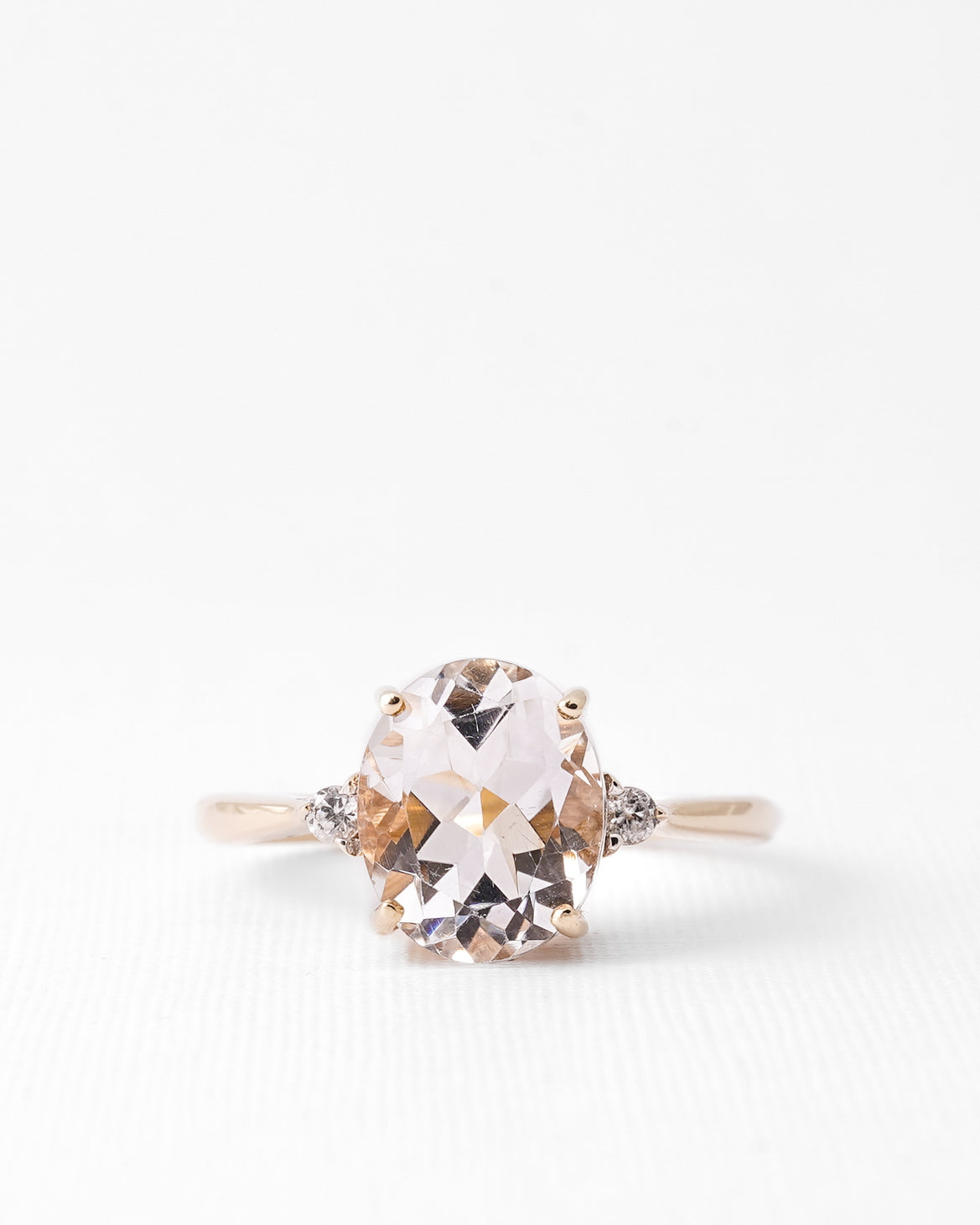 Valania | Vintage Topaz & Diamond Cluster