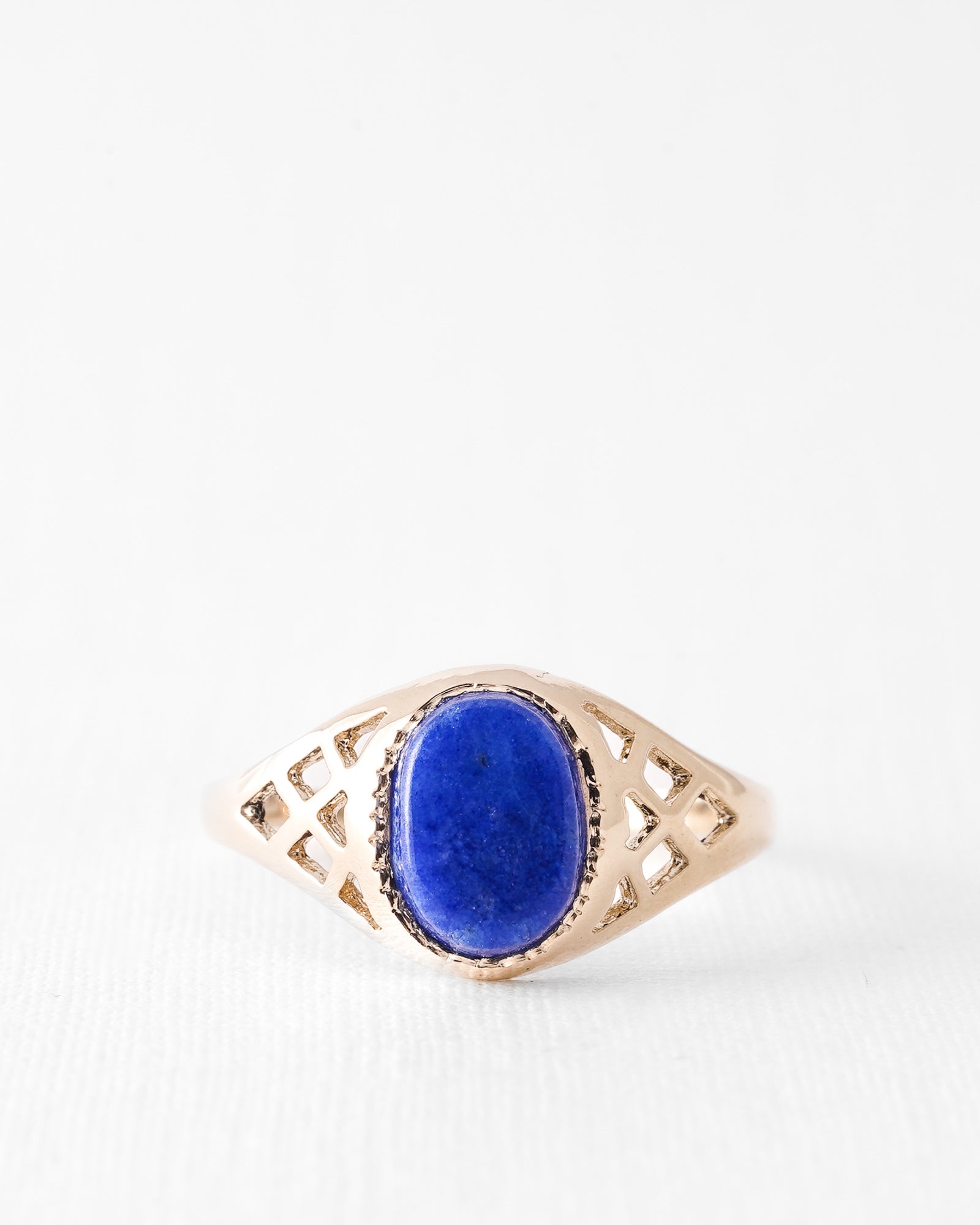 Florenza | Vintage Lapis Lazuli Solitaire