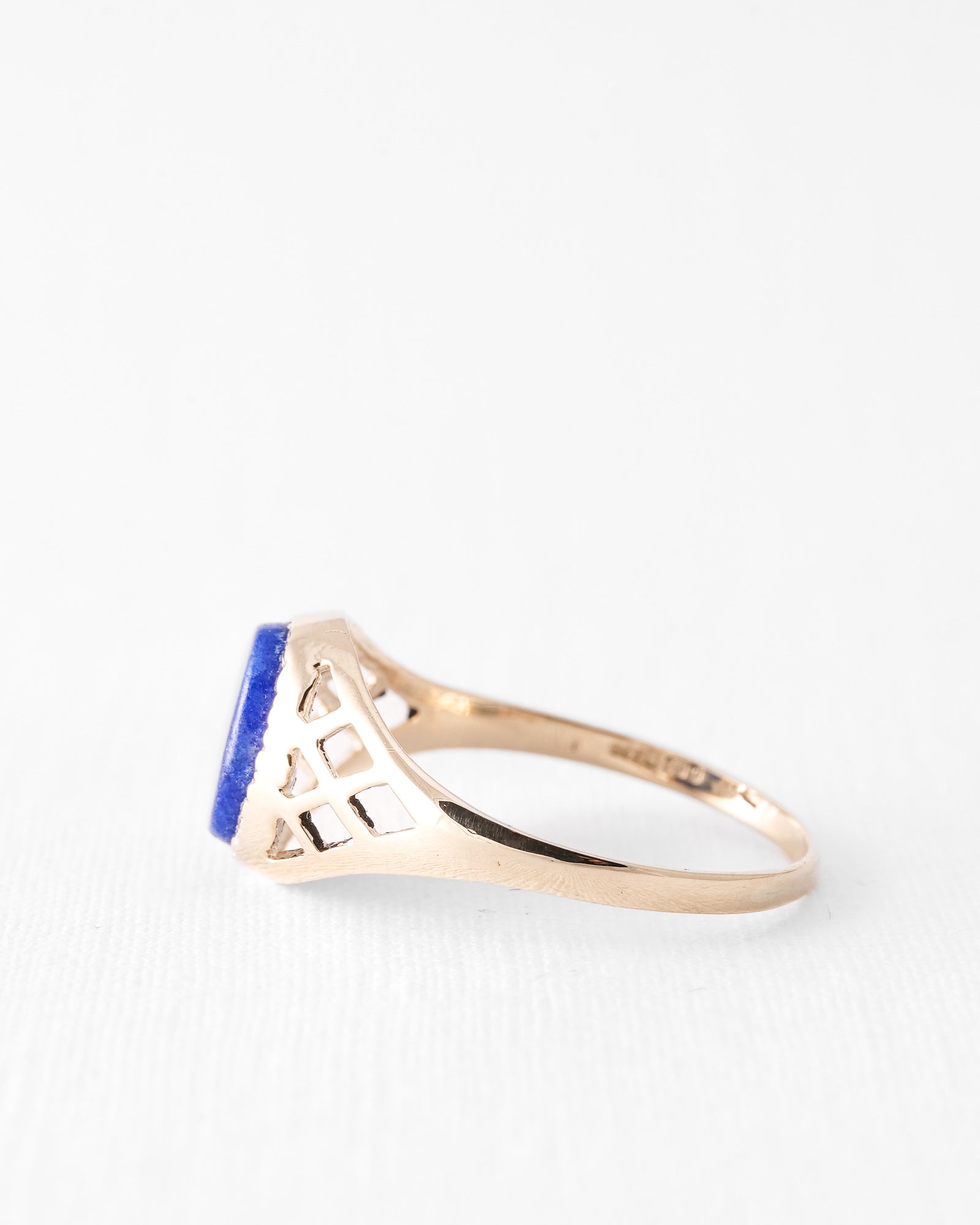 Florenza | Vintage Lapis Lazuli Solitaire