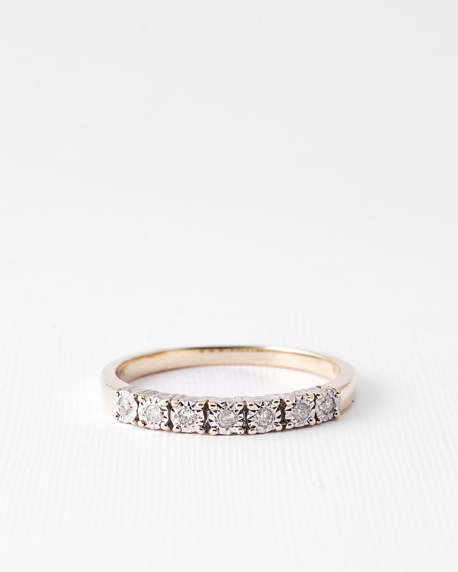 Rosalie | Vintage Diamant Halve Eternity