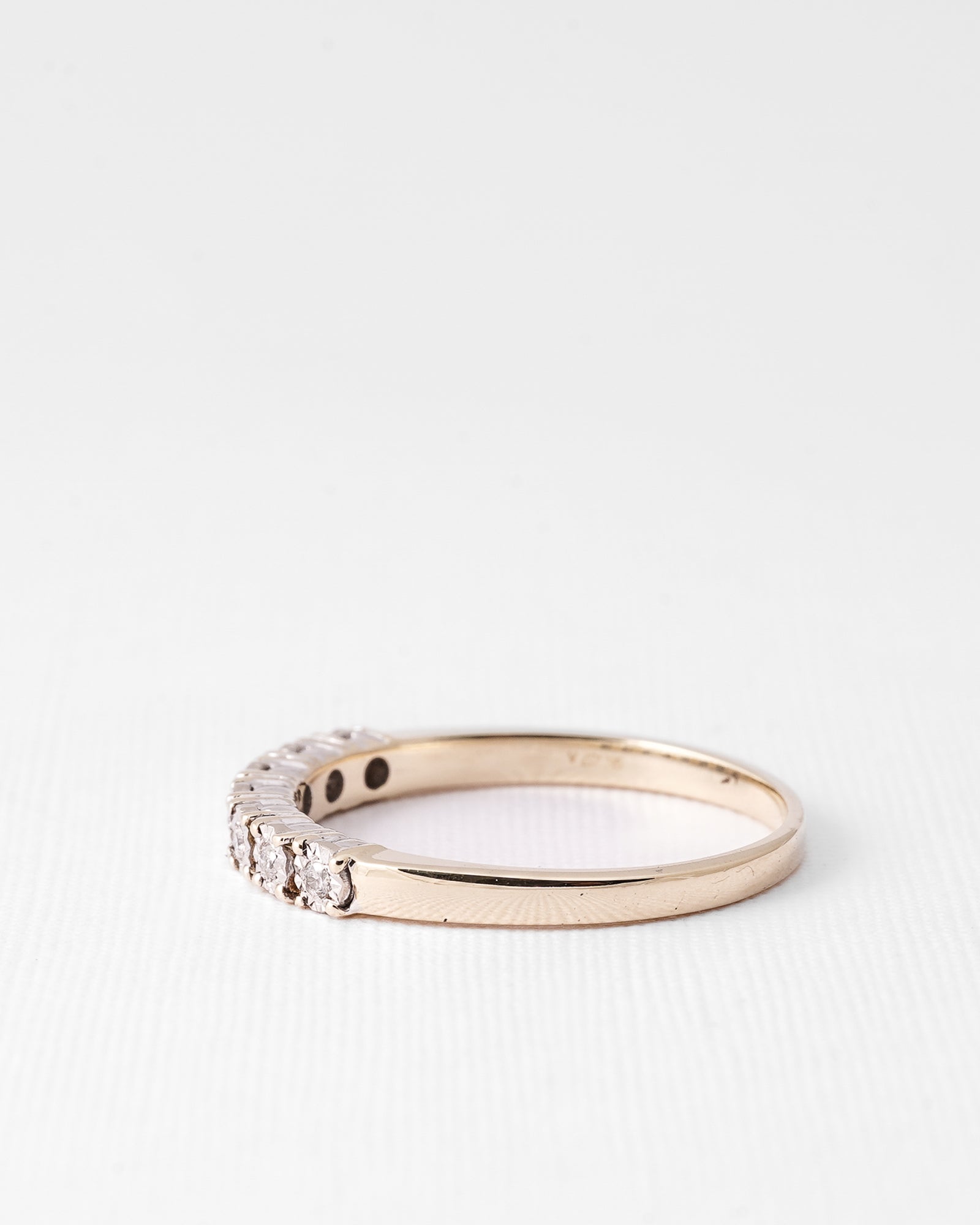 Rosalie | Vintage Diamant Halve Eternity